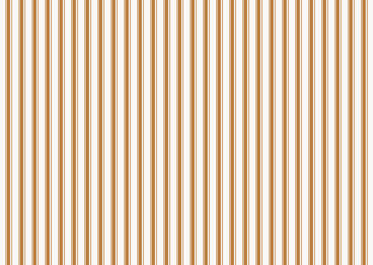 Gingerbread Stripe Greaseproof Papers (10pk)