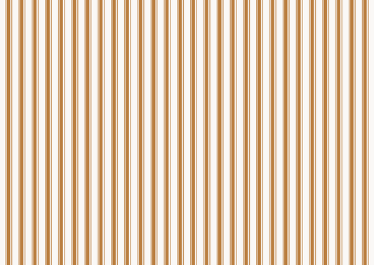 Gingerbread Stripe Greaseproof Papers (10pk)