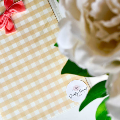 The Gingham Collection Greaseproof Papers (10pk)