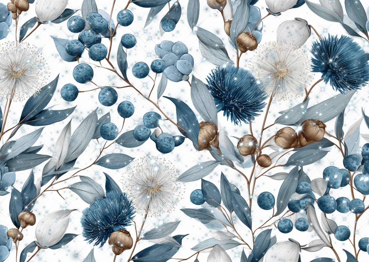 Whispers of Winter Greaseproof Papers (10pk)