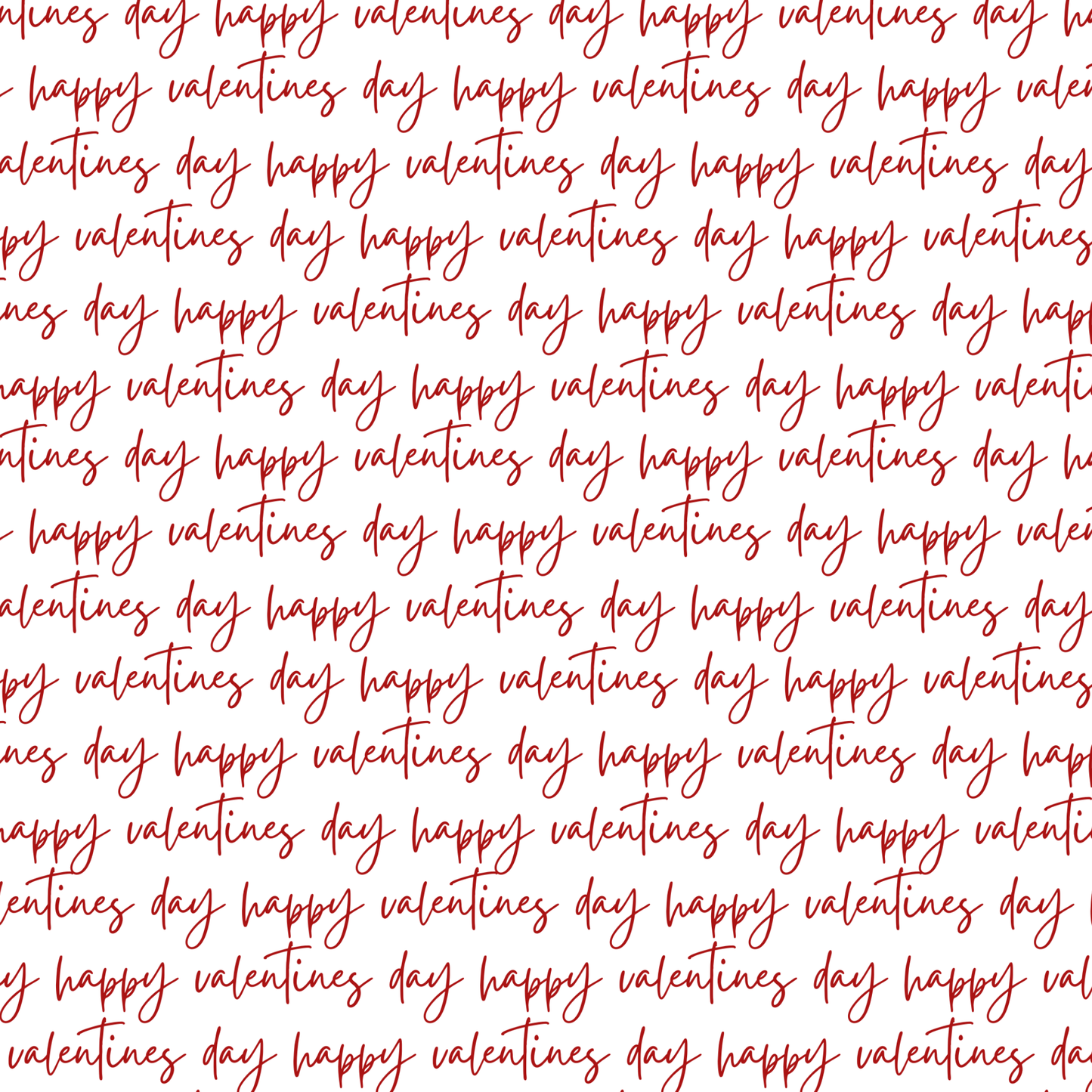Valentine Script Greaseproof Papers (10pk)