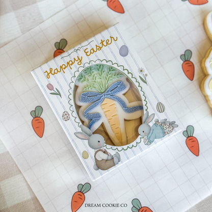 Carrot Basket Greaseproof Papers (10pk)