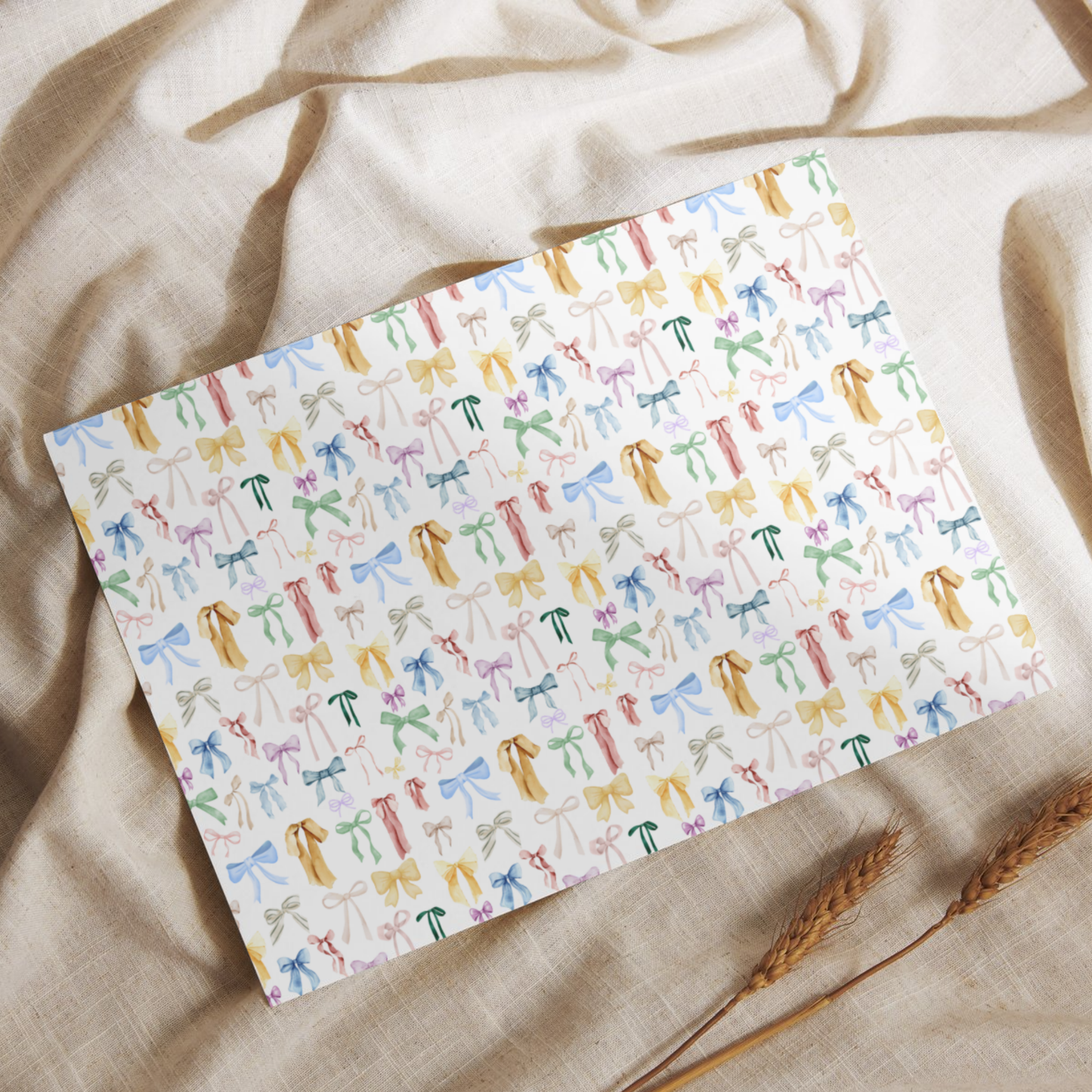 Rainbow Bows Greaseproof Papers (10pk)