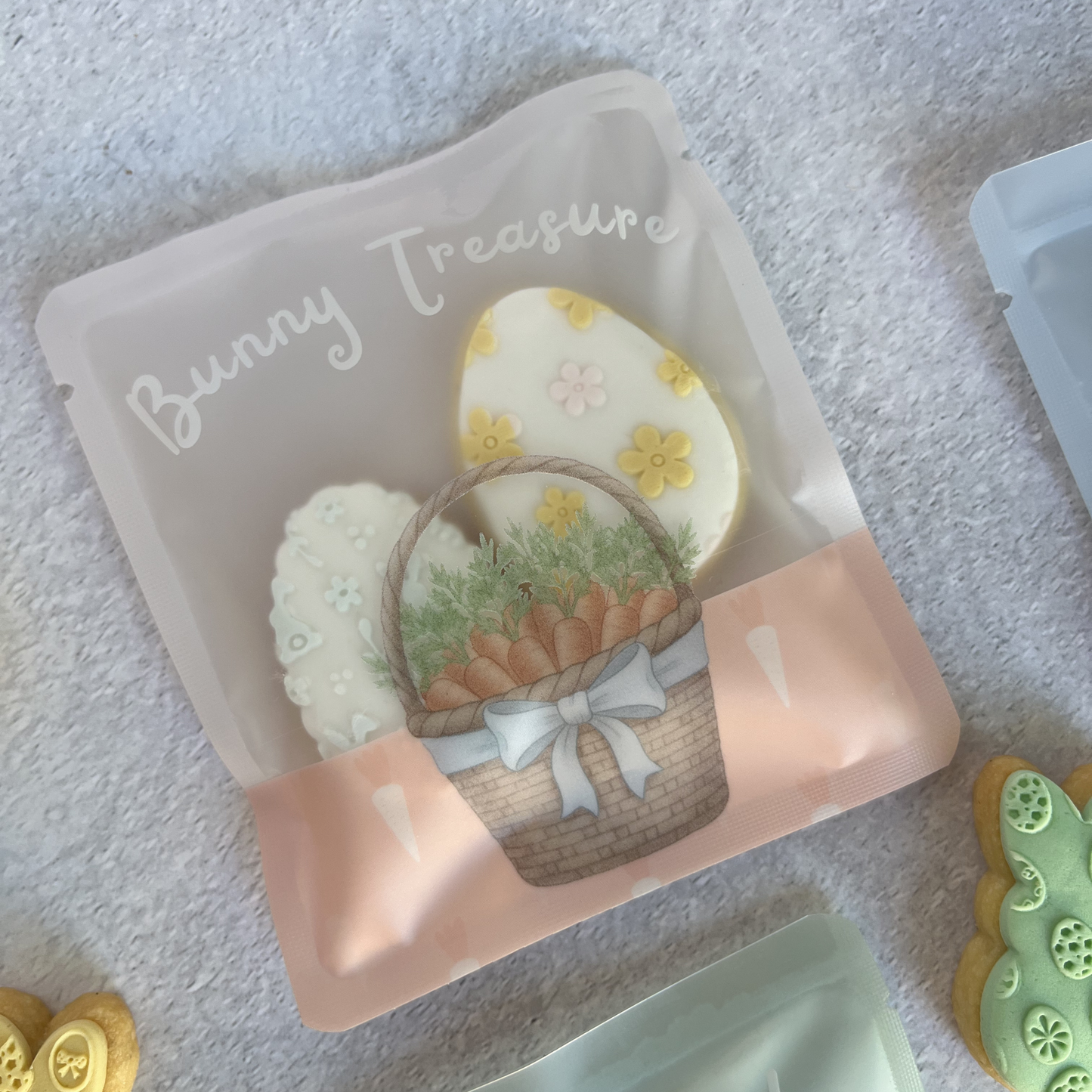 Frosted Easter Hunt Bags (12pk)