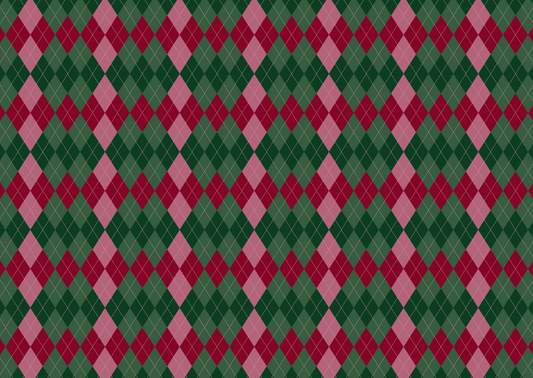 Christmas Diamonds Greaseproof Papers (10pk)