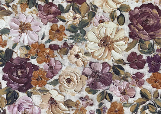 Antique Bloom Greaseproof Papers (10pk)
