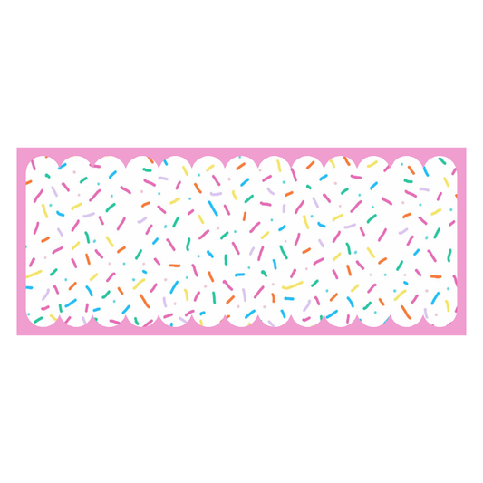 Sprinkle Scallop Stickies