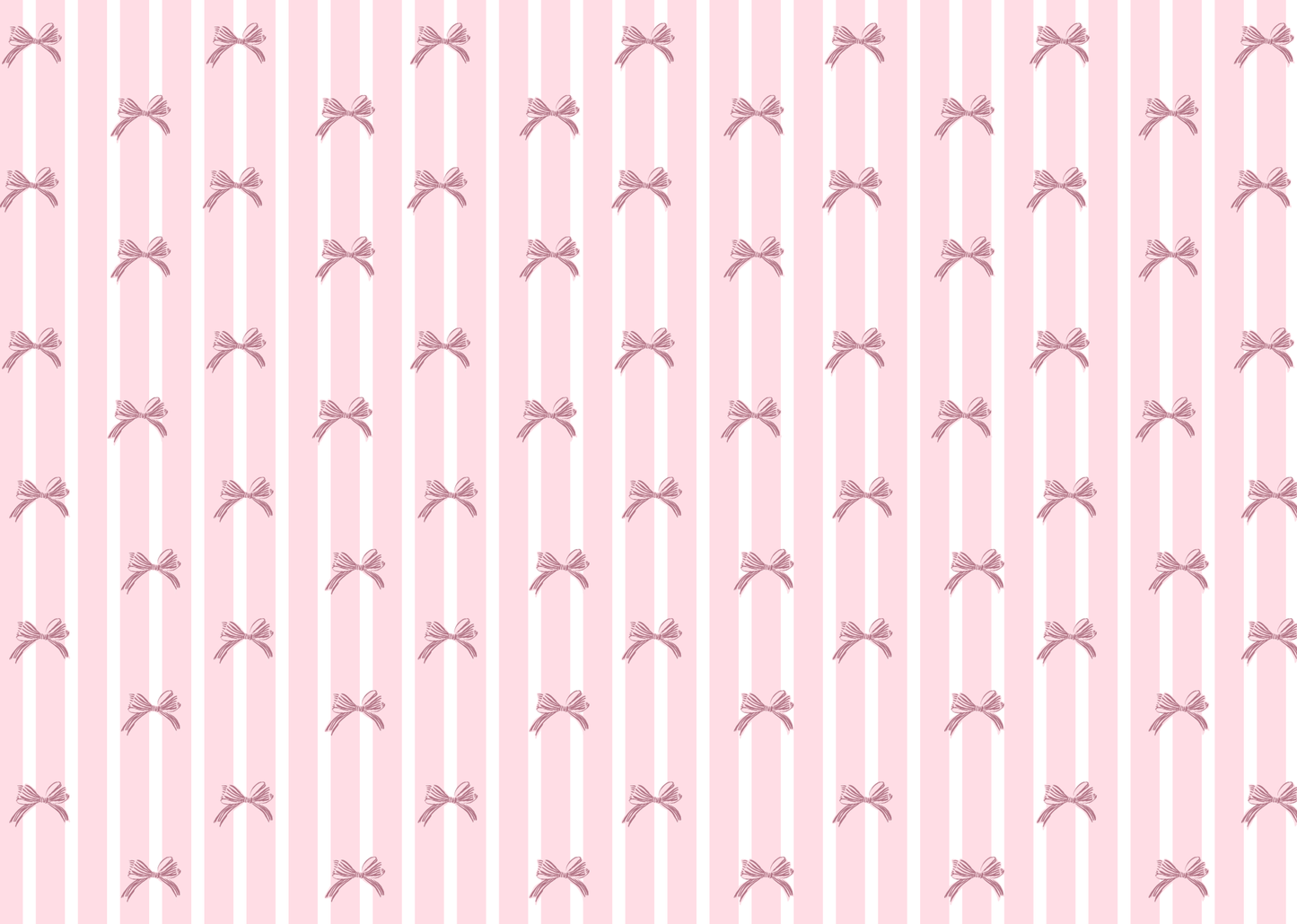 Blush Bows Greaseproof Papers (10pk)