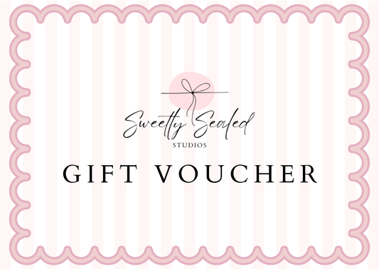 Sweetly Sealed Studios Gift Voucher