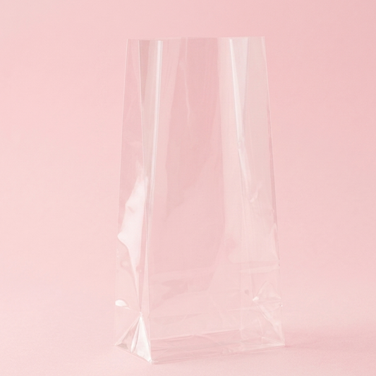 Block Bottom Gusset Cello Bags (50pk)