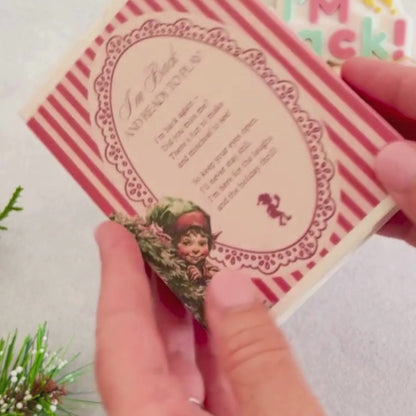 Elf 'I'm Back' Cookie Box (10pk)